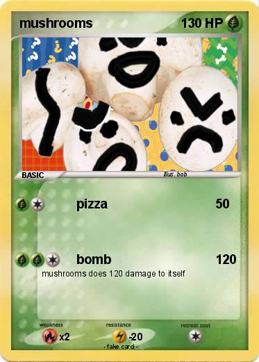 Pokemon mushrooms