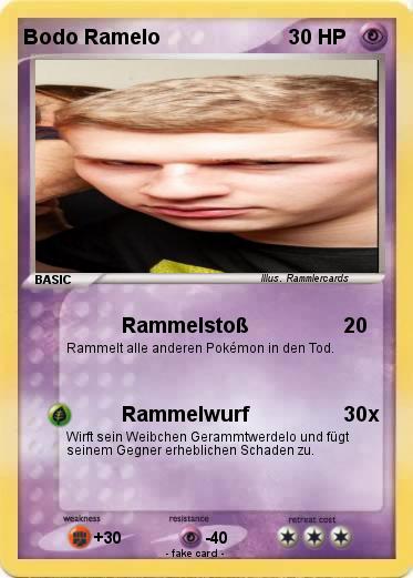 Pokemon Bodo Ramelo