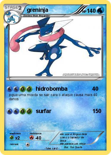 Pokemon greninja
