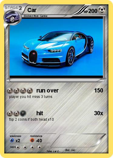Pokemon Car