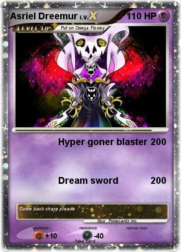 Pokemon Asriel Dreemur