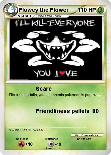Pokemon Flowey the Flower
