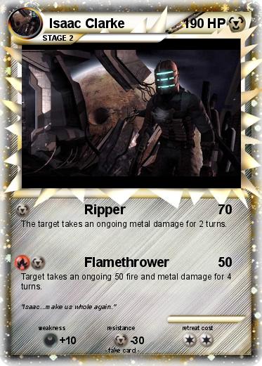 Pokemon Isaac Clarke