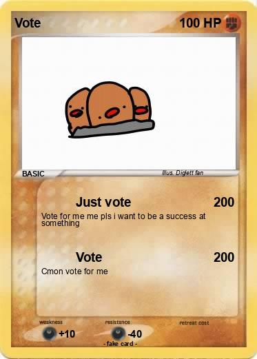 Pokemon Vote