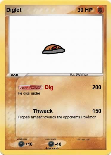Pokemon Diglet