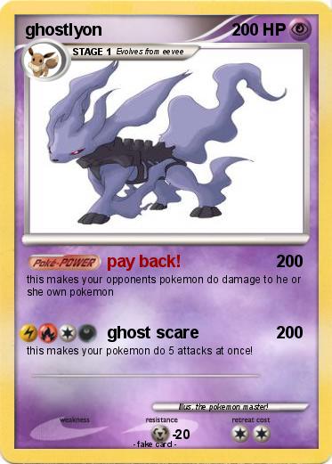 Pokemon ghostlyon