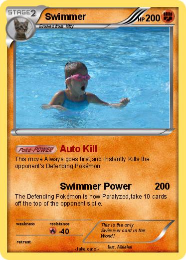 Pokemon Swimmer