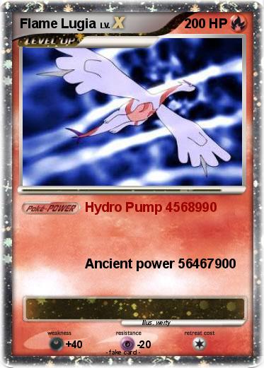 Pokemon Flame Lugia