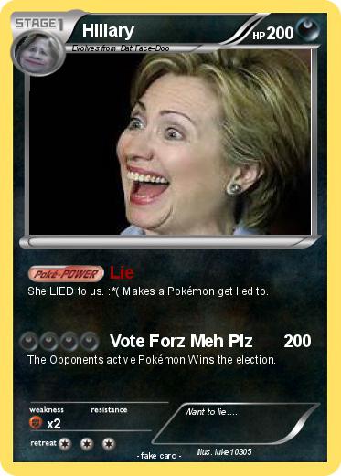 Pokemon Hillary