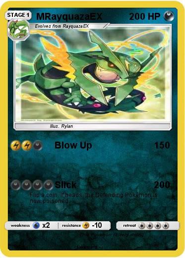 Pokemon MRayquazaEX