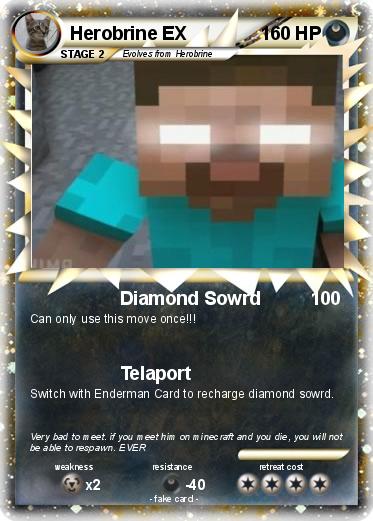 Pokemon Herobrine EX