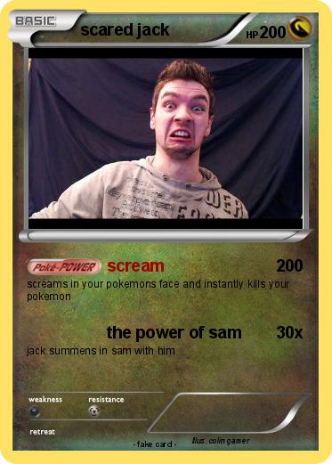 Pokemon scared jack
