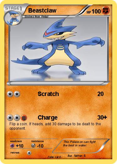 Pokemon Beastclaw