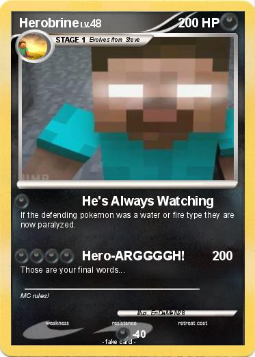 Pokemon Herobrine