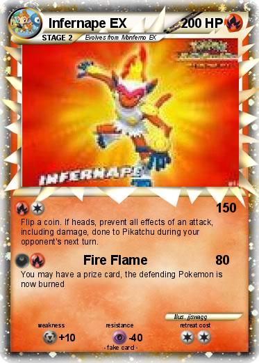 Pokemon Infernape EX