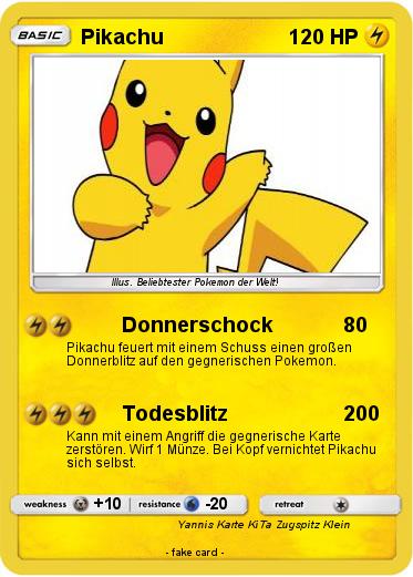 Pokemon Pikachu