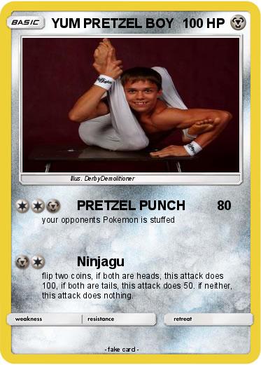 Pokemon YUM PRETZEL BOY