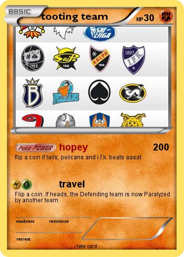 Pokemon tooting team