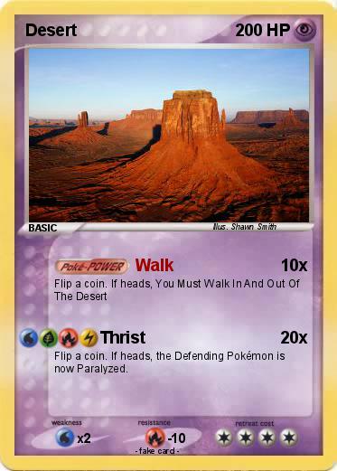 Pokemon Desert