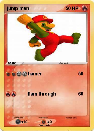 Pokemon jump man