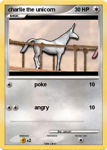 Pokemon charlie the unicorn
