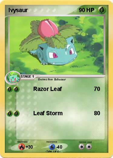 Pokemon Ivysaur