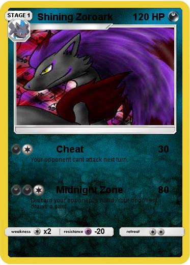 Pokemon Shining Zoroark