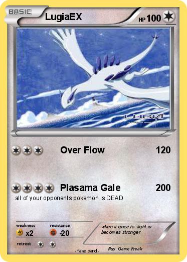 Pokemon LugiaEX
