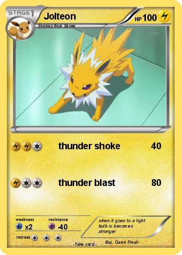 Pokemon Jolteon