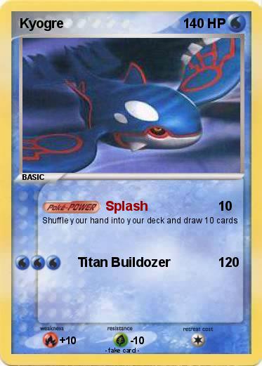 Pokemon Kyogre