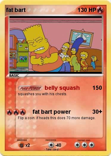 Pokemon fat bart