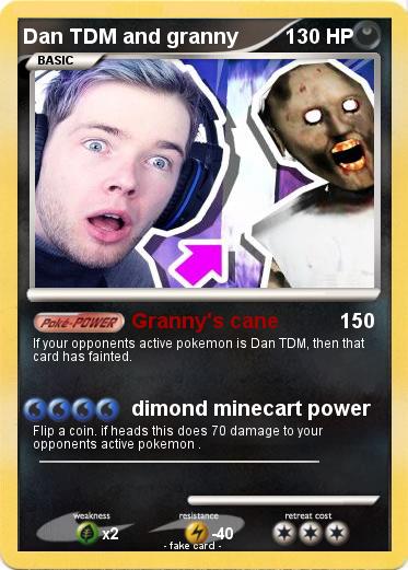 Pokemon Dan TDM and granny