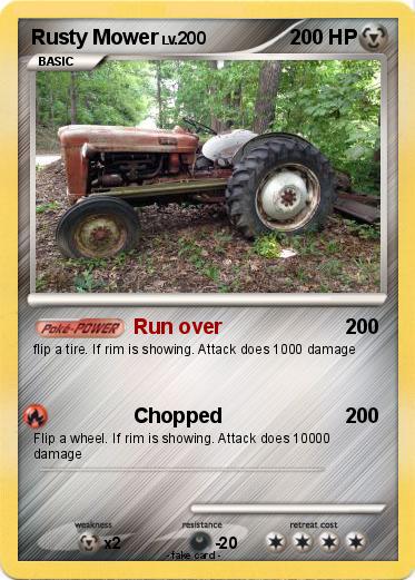 Pokemon Rusty Mower