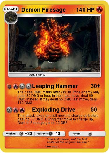 Pokemon Demon Firesage Pokemon Demon Firesage