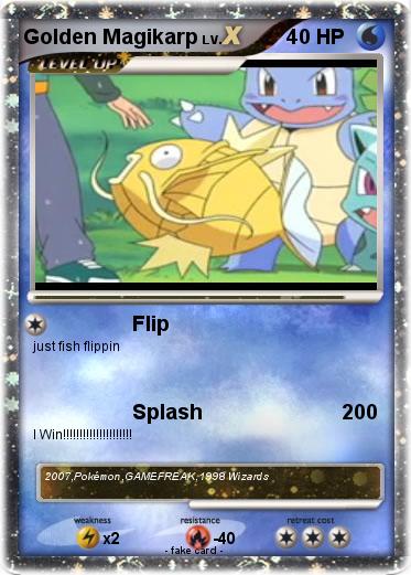 Pokemon Golden Magikarp