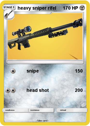 Pokemon heavy sniper rifel