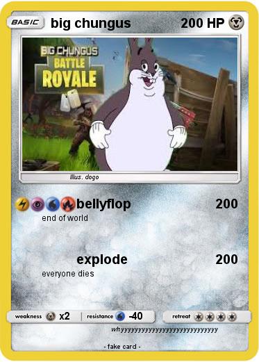 Pokemon big chungus