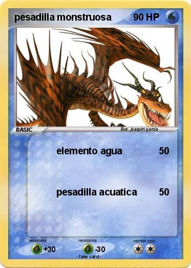 Pokemon pesadilla monstruosa