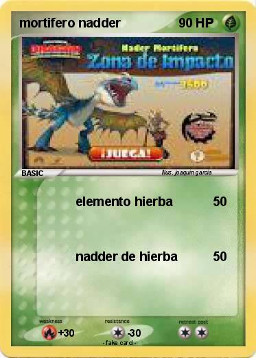 Pokemon mortifero nadder
