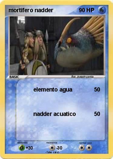 Pokemon mortifero nadder