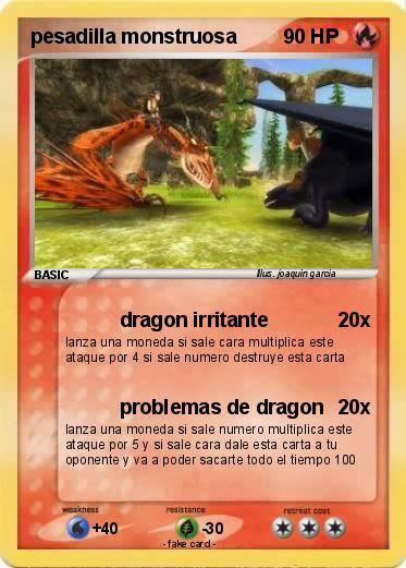 Pokemon pesadilla monstruosa
