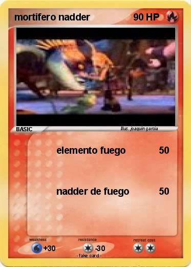 Pokemon mortifero nadder