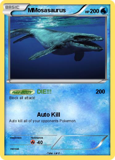 Pokemon MMosasaurus