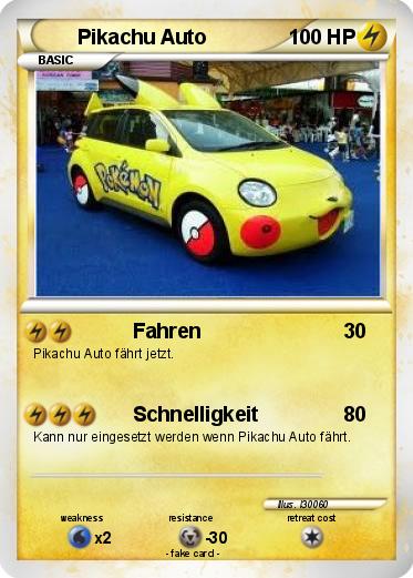 Pokemon Pikachu Auto