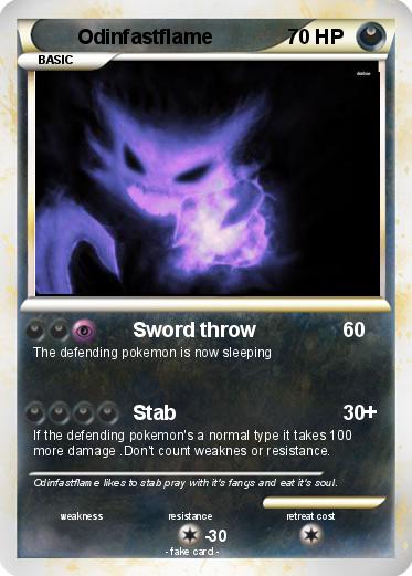 Pokemon Odinfastflame