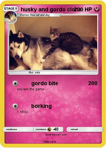 Pokemon husky and gordo clone