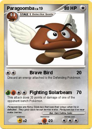 Pokemon Paragoomba