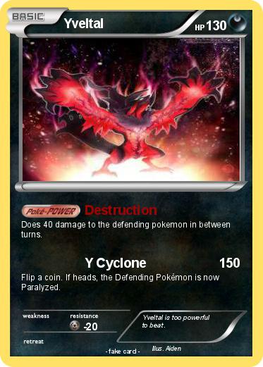 Pokemon Yveltal