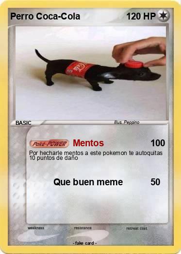 Pokemon Perro Coca-Cola