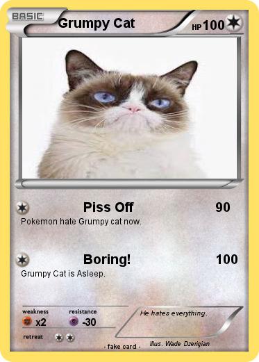Pokemon Grumpy Cat